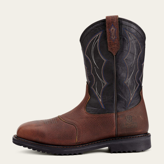 RigTek Wide Square Toe Waterproof Composite Toe Work Boot - US 1019