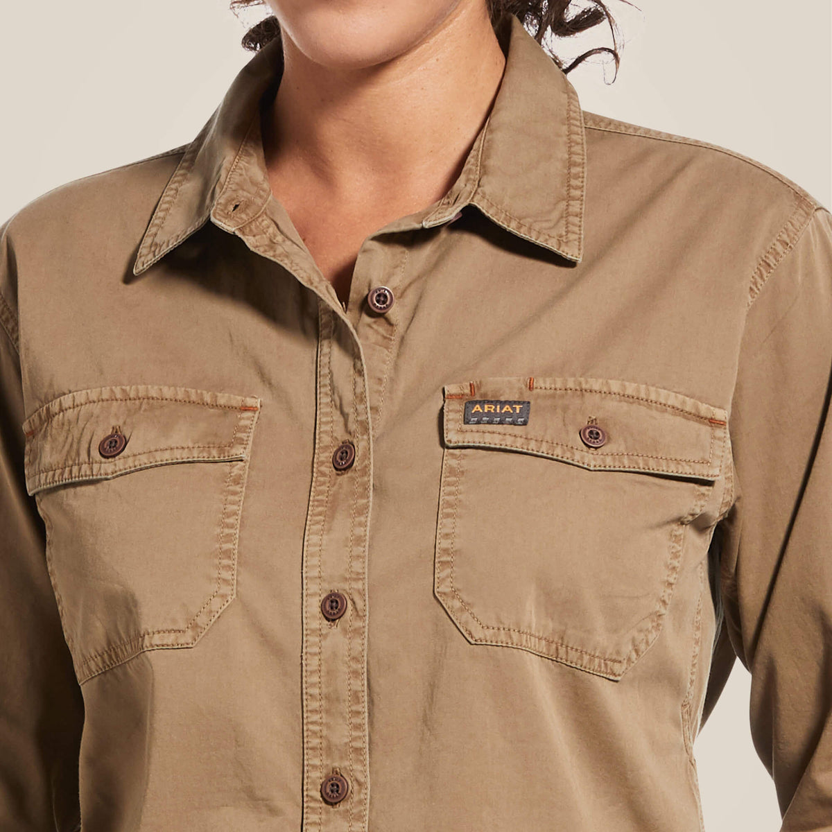 Rebar Washed Twill Work Shirt - US 2672