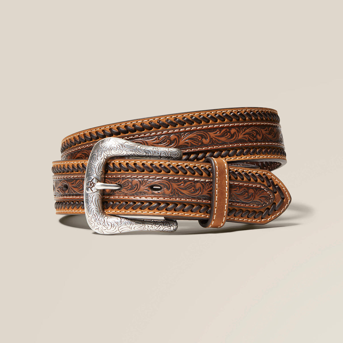Filigree Stripe Belt - US 6858