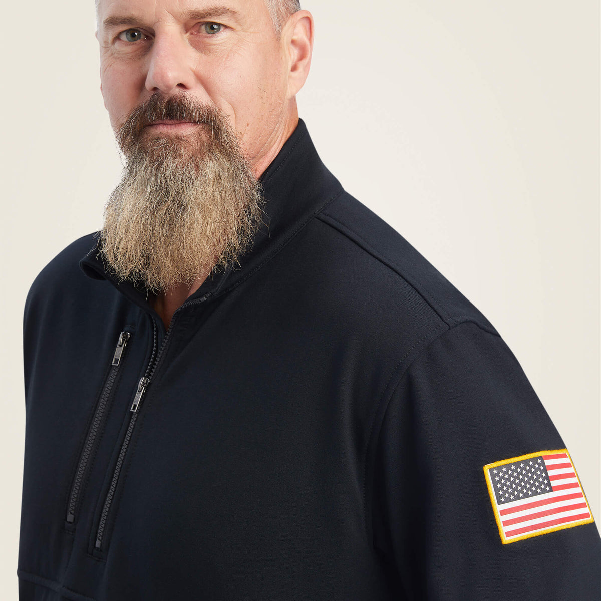 FR Durastrech Fleece 1/2 Zip Job Shirt - US 3402