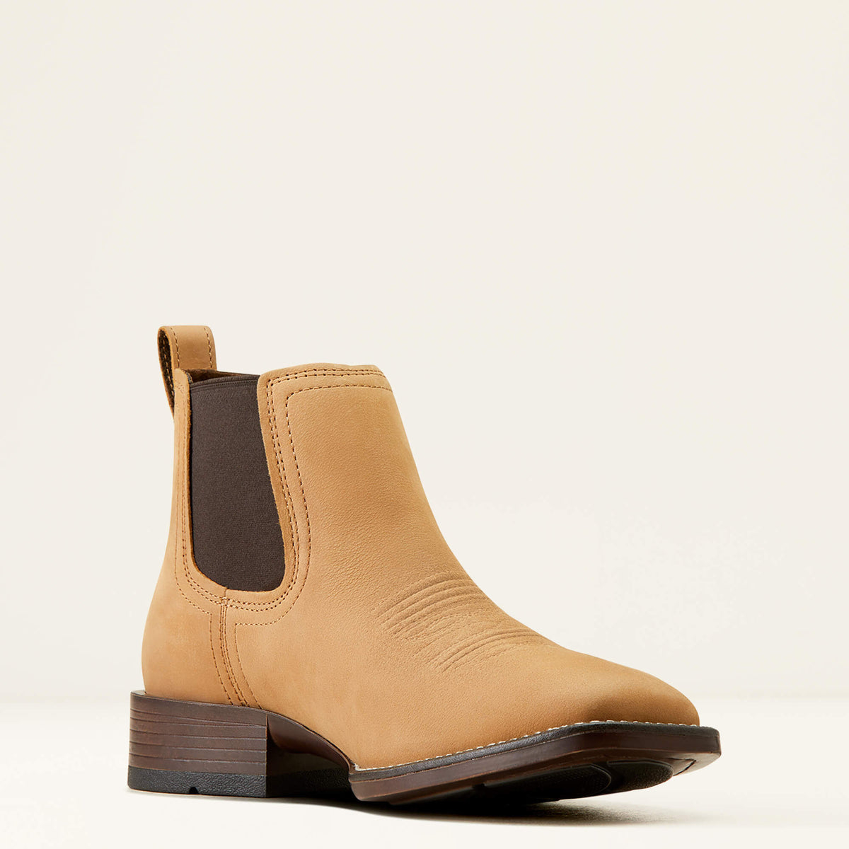 Booker Chelsea Wide Square Toe Western Boot - US 4395