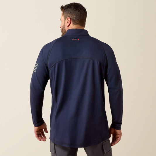 FR Combat Stretch Patriot 1/4 Zip Work Shirt - US 5893