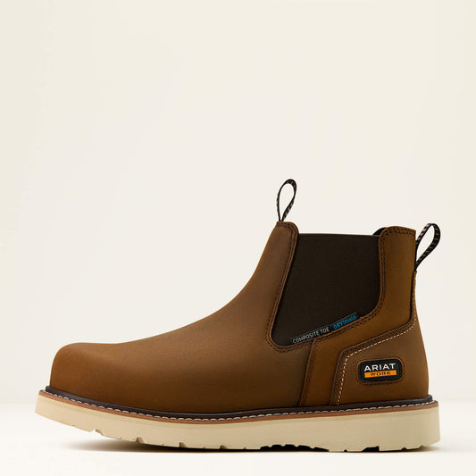 Rebar Wedge Chelsea Waterproof Composite Toe Work Boot - US 2507