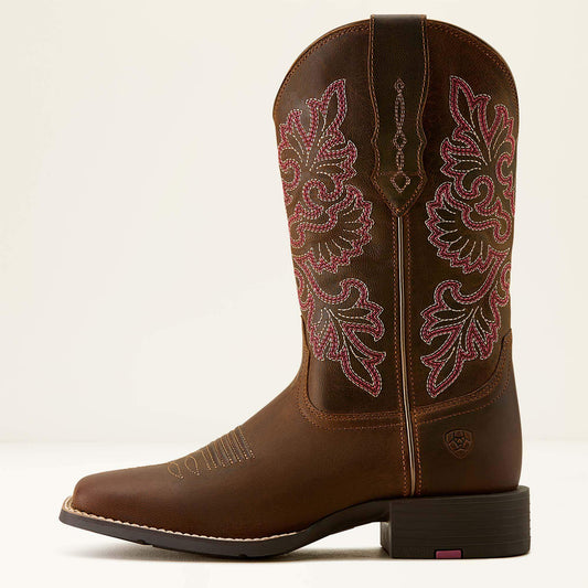 Round Up StretchFit Wide Square Toe Western Boot - US 9848