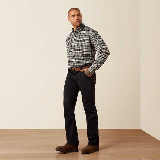 Rebar M4 Relaxed DuraStretch Washed Twill Dungaree Boot Cut Pant - US 1917