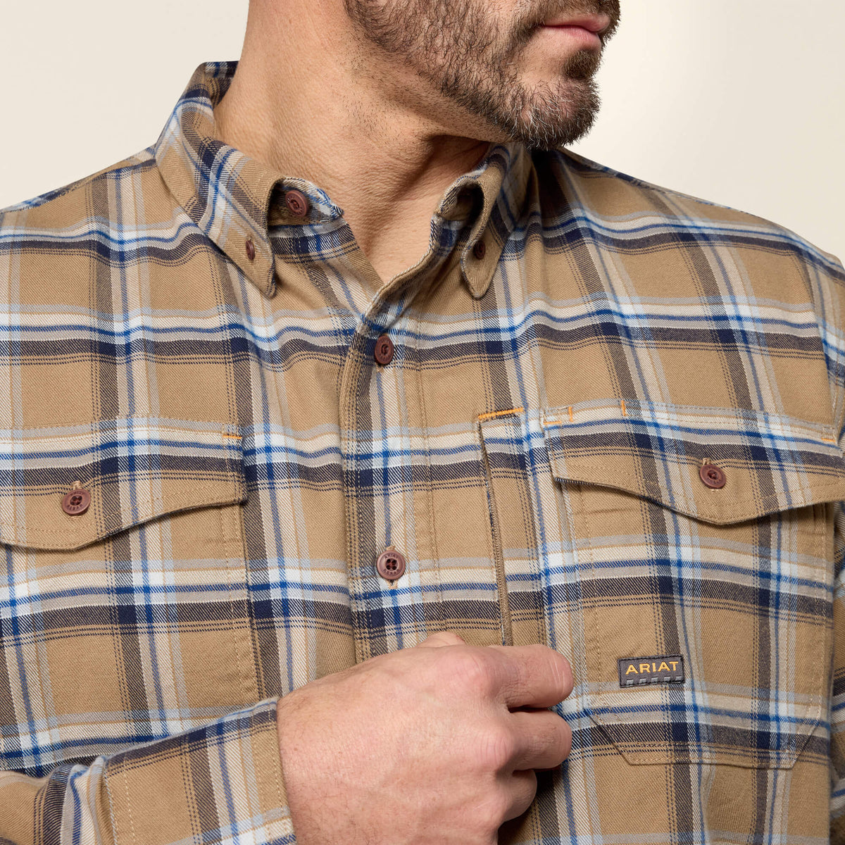 Rebar Flannel DuraStretch Work Shirt - US 8800