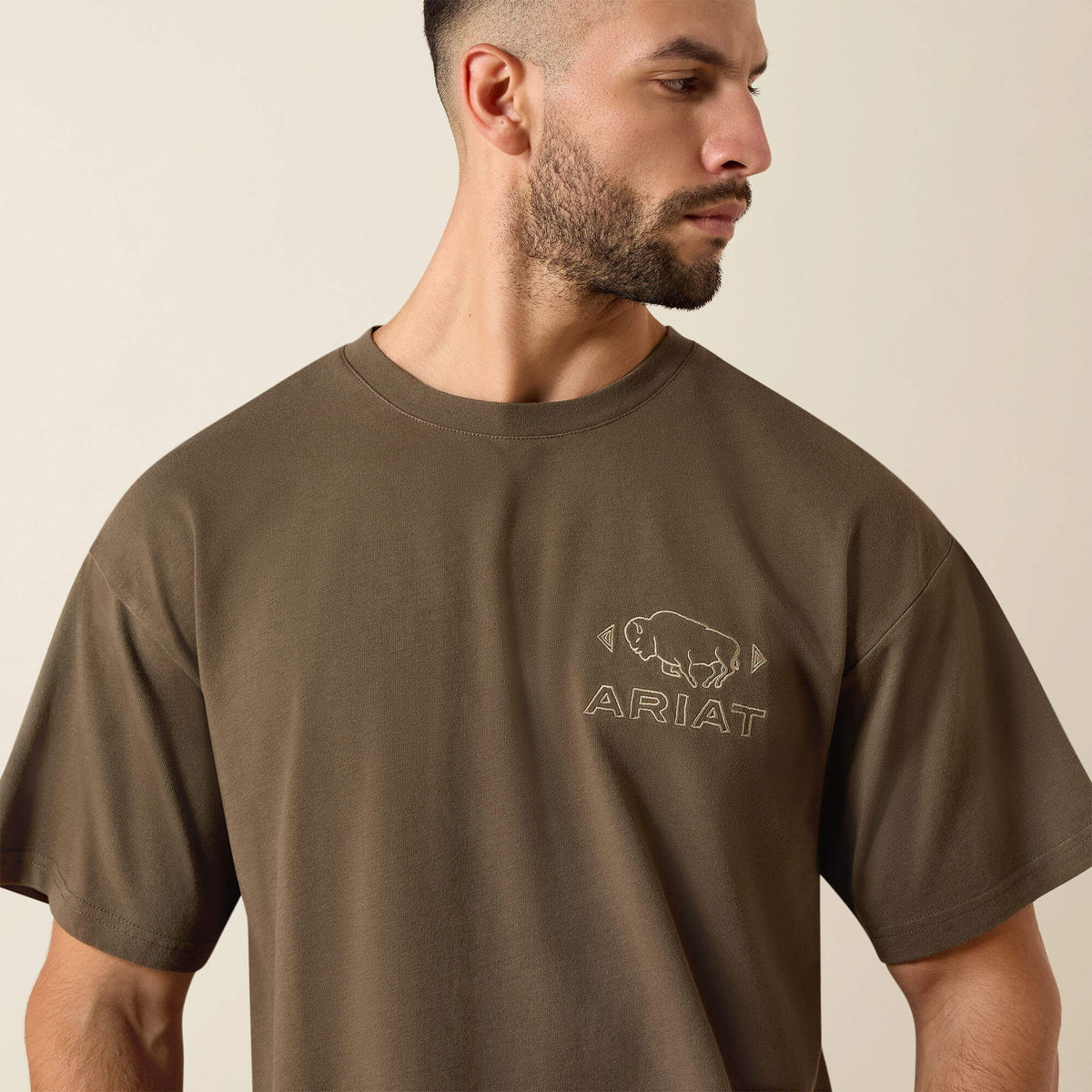 Ariat Buffalo Bandana ToughStock Boxy T-Shirt - US 7436