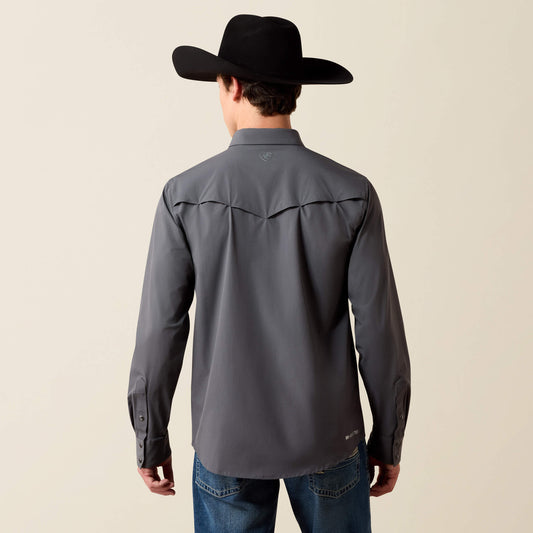 FrontierTough VentTEK Western Fitted Snap Shirt - US 9047