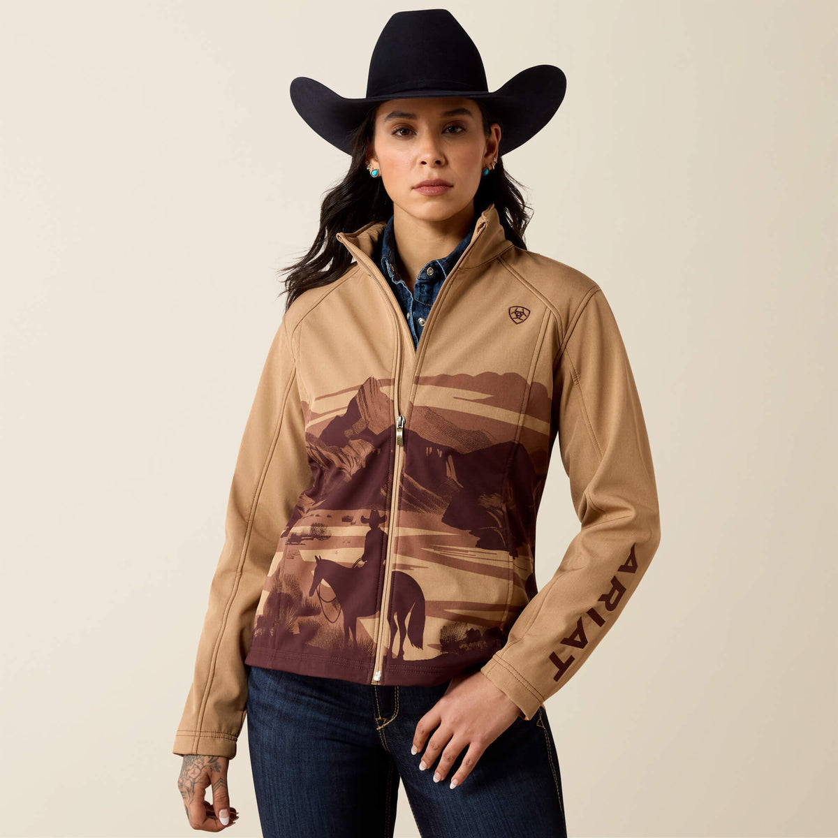 Ariat Logo Softshell Jacket - US 4490