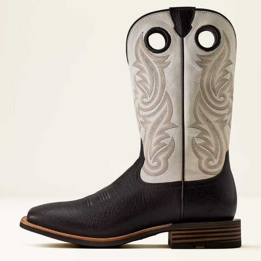 Highland Toughstock Wide Square Toe Western Boot - US 9183