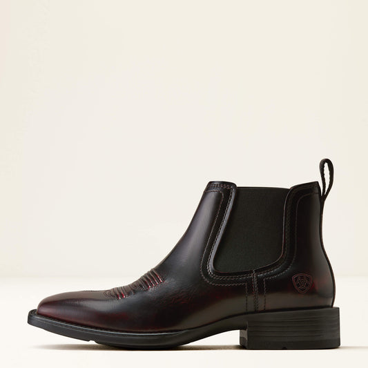 Booker Chelsea Wide Square Toe Western Boot - US 6721