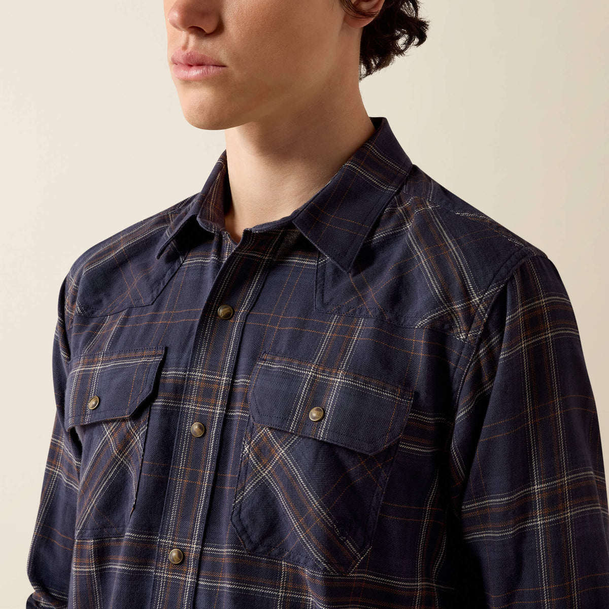 Retro Haas Fitted Snap Shirt - US 1742