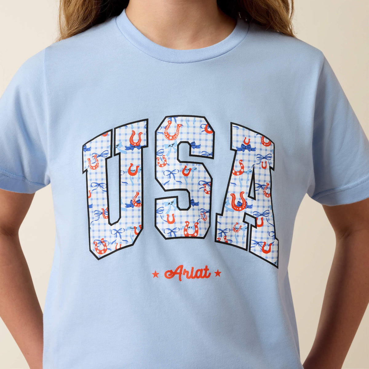 USA Horseshoe T-Shirt - US 4749