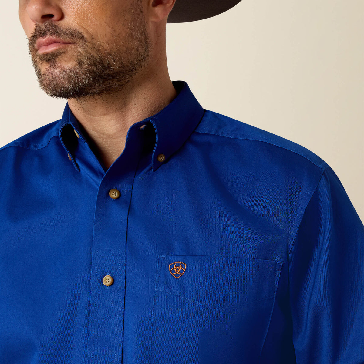 Solid Twill Classic Fit Shirt - US 4236