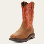 WorkHog Wide Square Toe Steel Toe Work Boot - US 7880