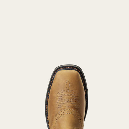 Sierra Wide Square Toe Steel Toe Work Boot - US 3277