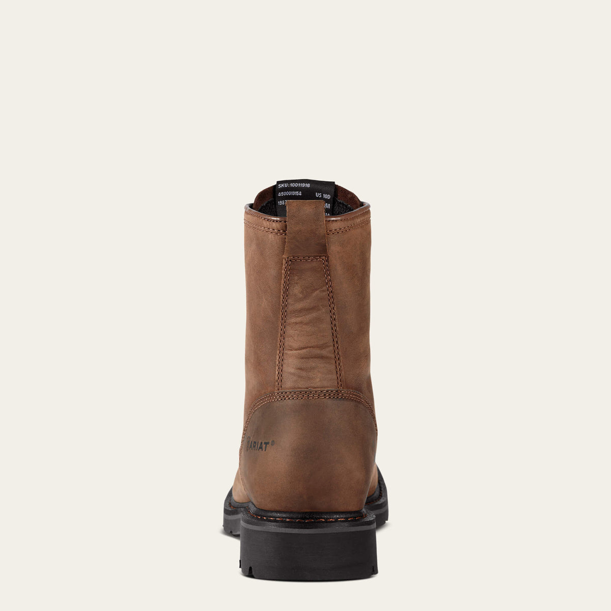 Cascade 8" Wide Square Toe Steel Toe Work Boot - US 4469
