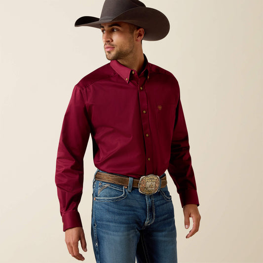 Solid Twill Classic Fit Shirt - US 8707