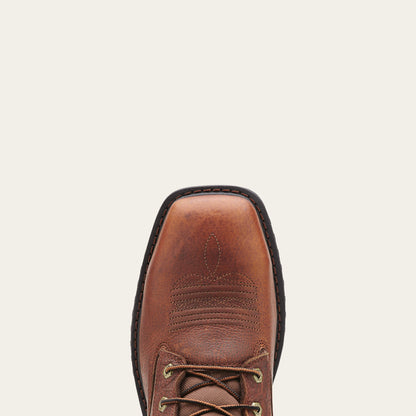 RigTek 8" Wide Square Toe Composite Toe Work Boot - US 4558