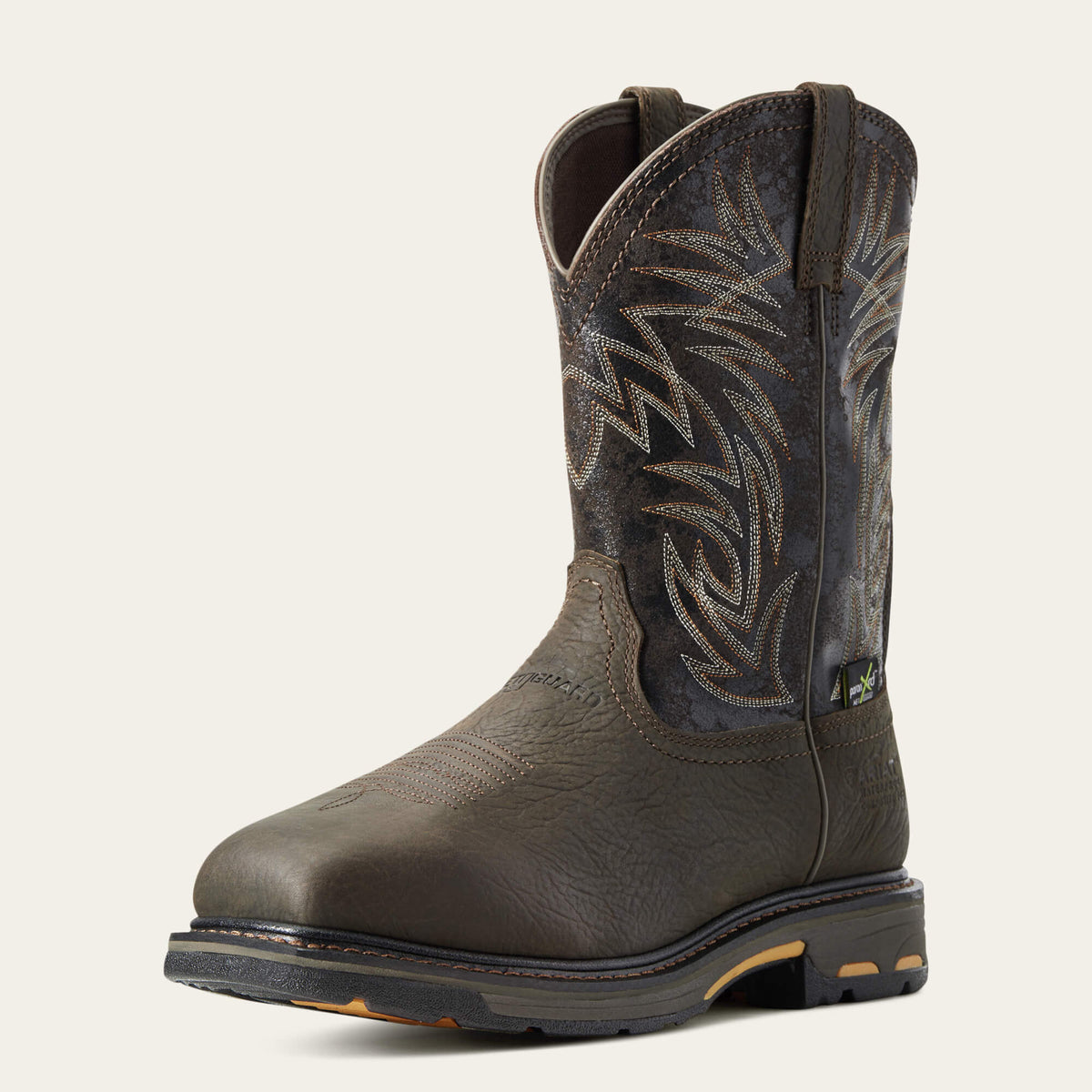 WorkHog Wide Square Toe MetGuard Waterproof Composite Toe Work Boot - US 3793