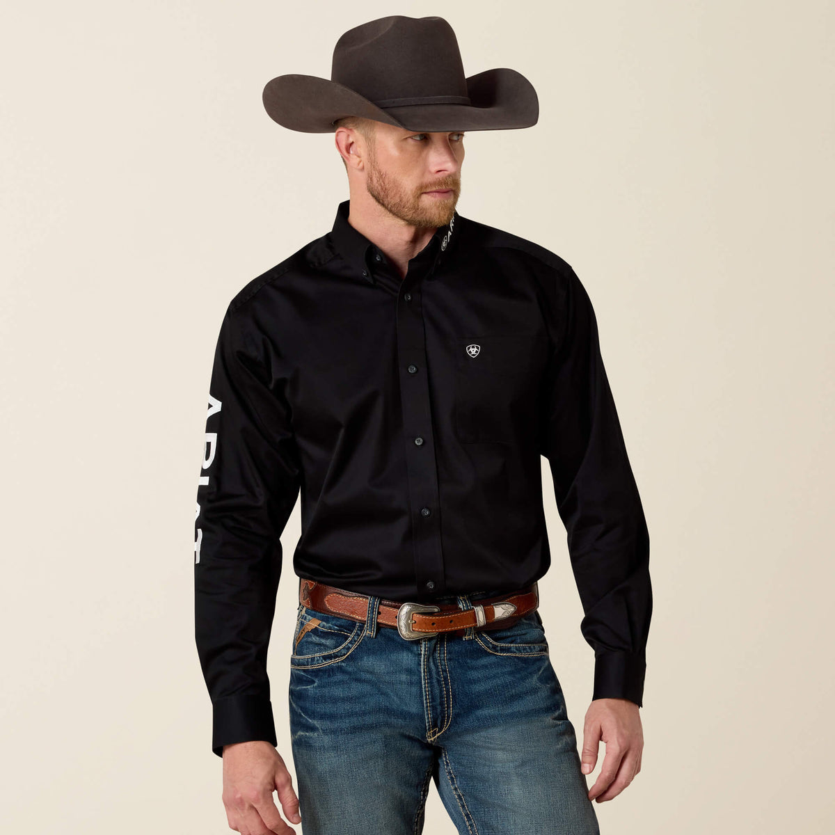 Team Logo Twill Classic Fit Shirt - US 9200