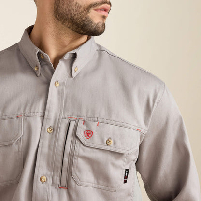 FR Solid Vent Work Shirt - US 9684