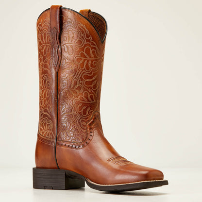 Round Up Remuda Wide Square Toe Western Boot - US 1101