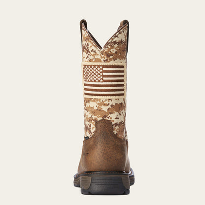 WorkHog Patriot Steel Toe Work Boot - US 7569