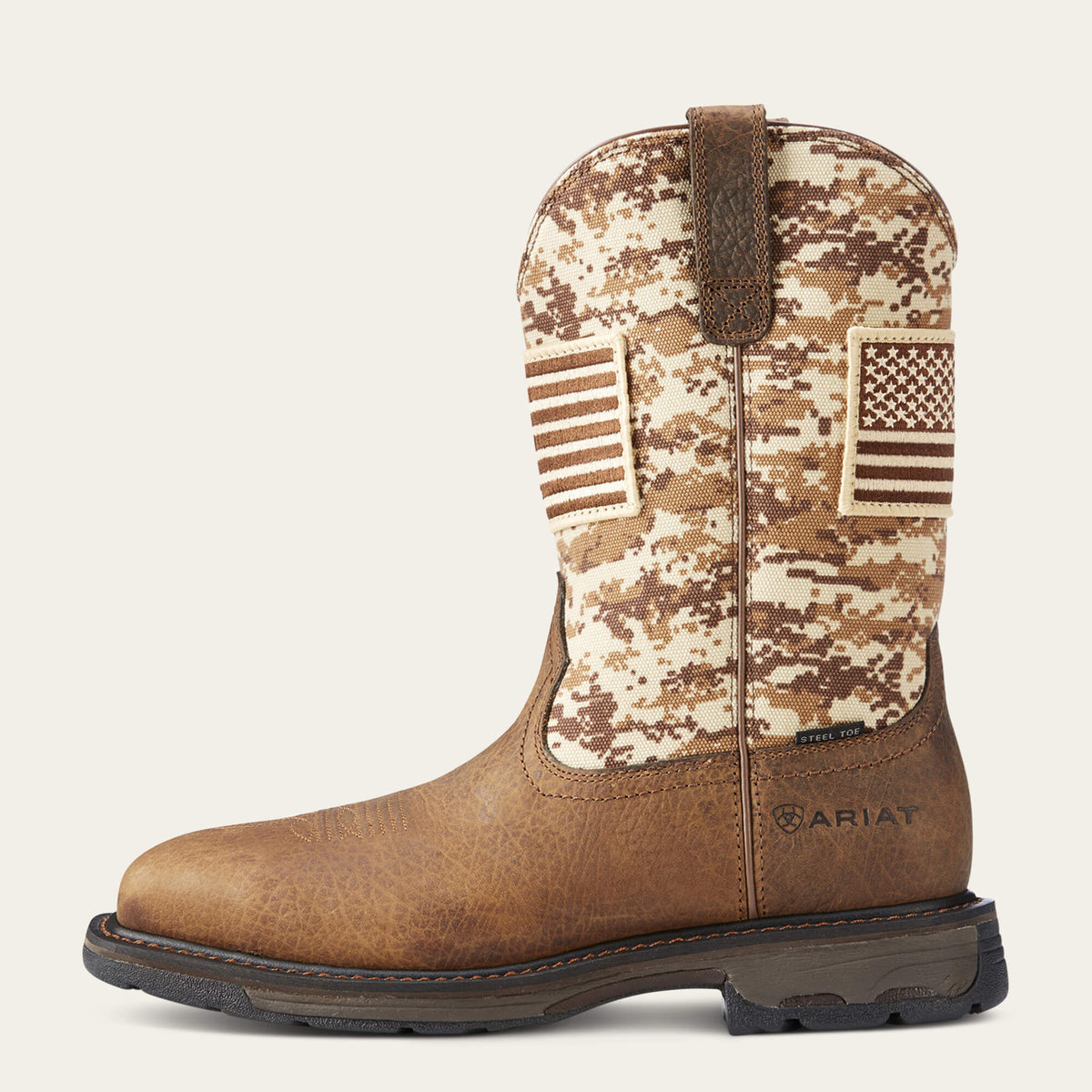 WorkHog Patriot Steel Toe Work Boot - US 7569