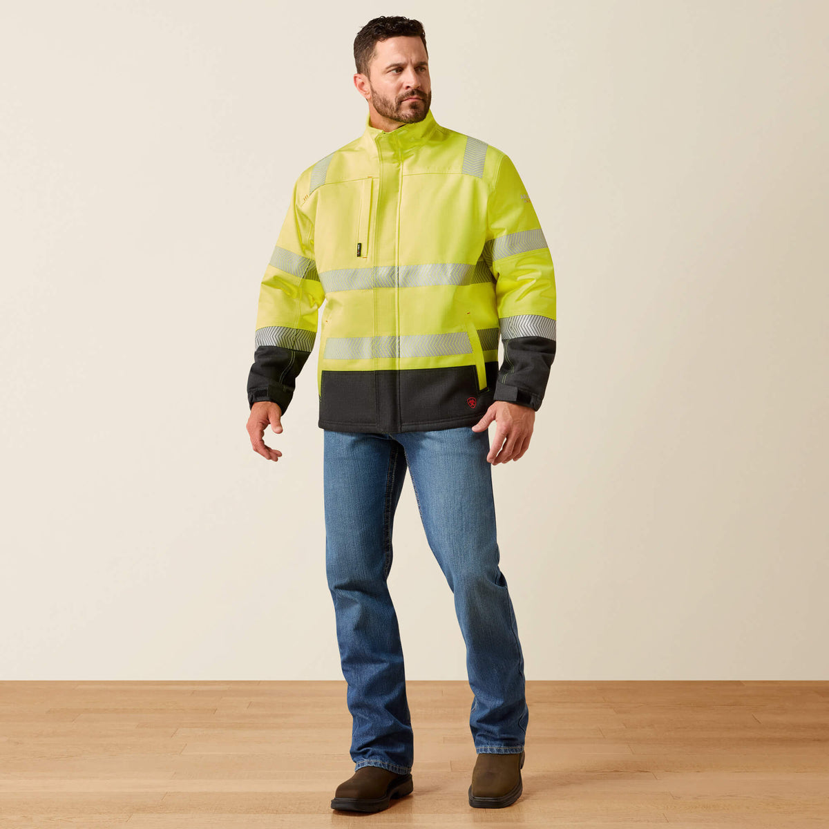 FR Hi-Vis Waterproof Insulated Jacket - US 6657