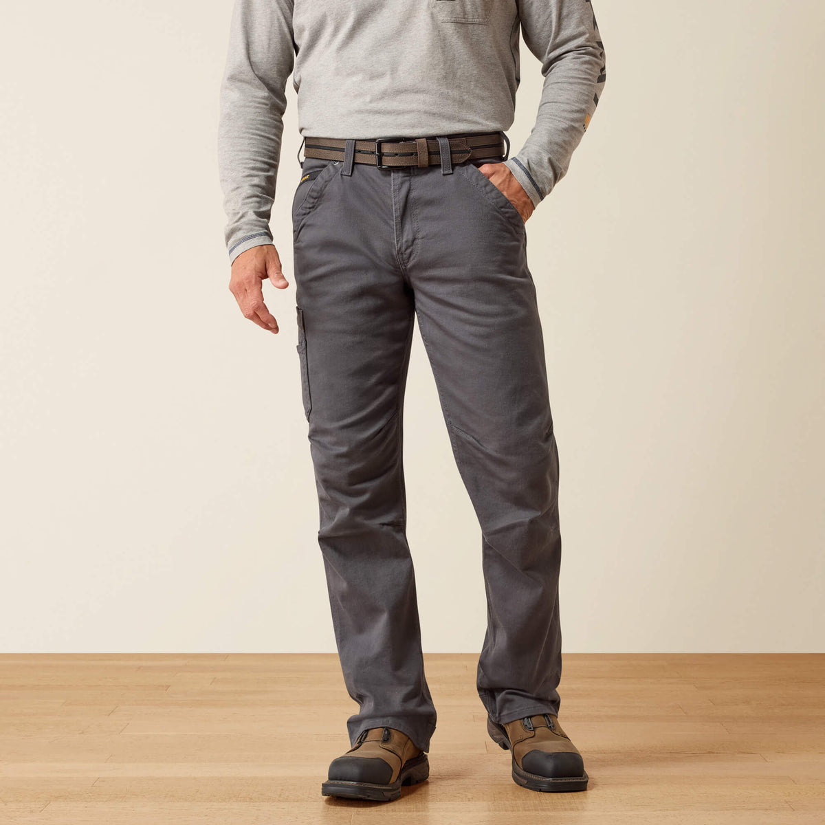 Rebar M4 Relaxed DuraStretch Washed Twill Dungaree Boot Cut Pant - US 1686