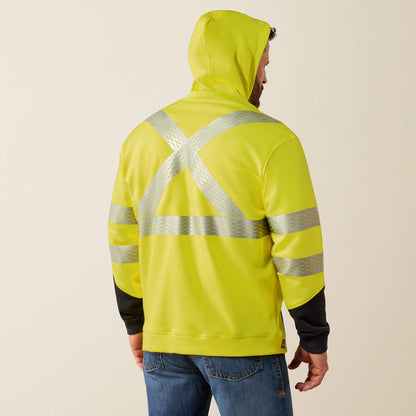 FR Hi-Vis Full Zip Hoodie - US 6241