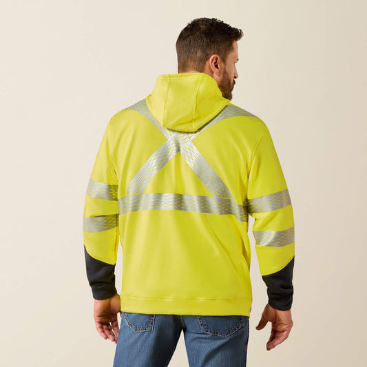 FR Hi-Vis Full Zip Hoodie - US 6241