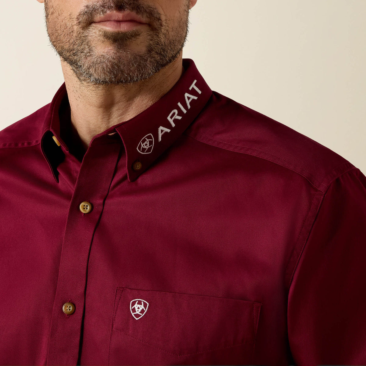 Team Logo Twill Classic Fit Shirt - US 3383