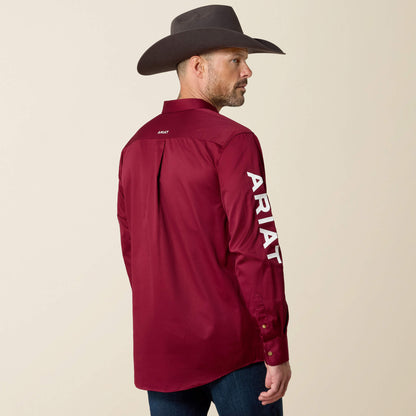 Team Logo Twill Classic Fit Shirt - US 3383