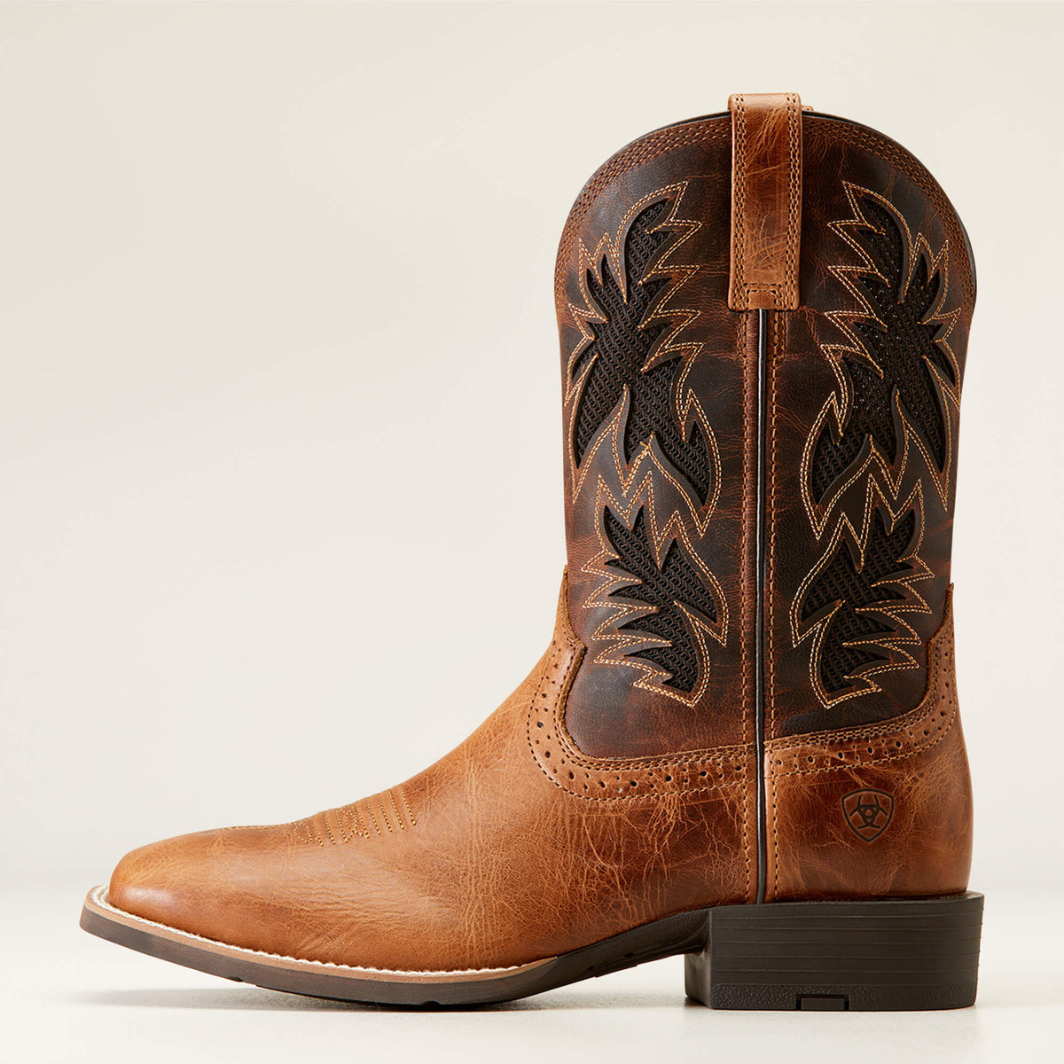 Sport Cool VentTEK Wide Square Toe Cowboy Boot - US 3484