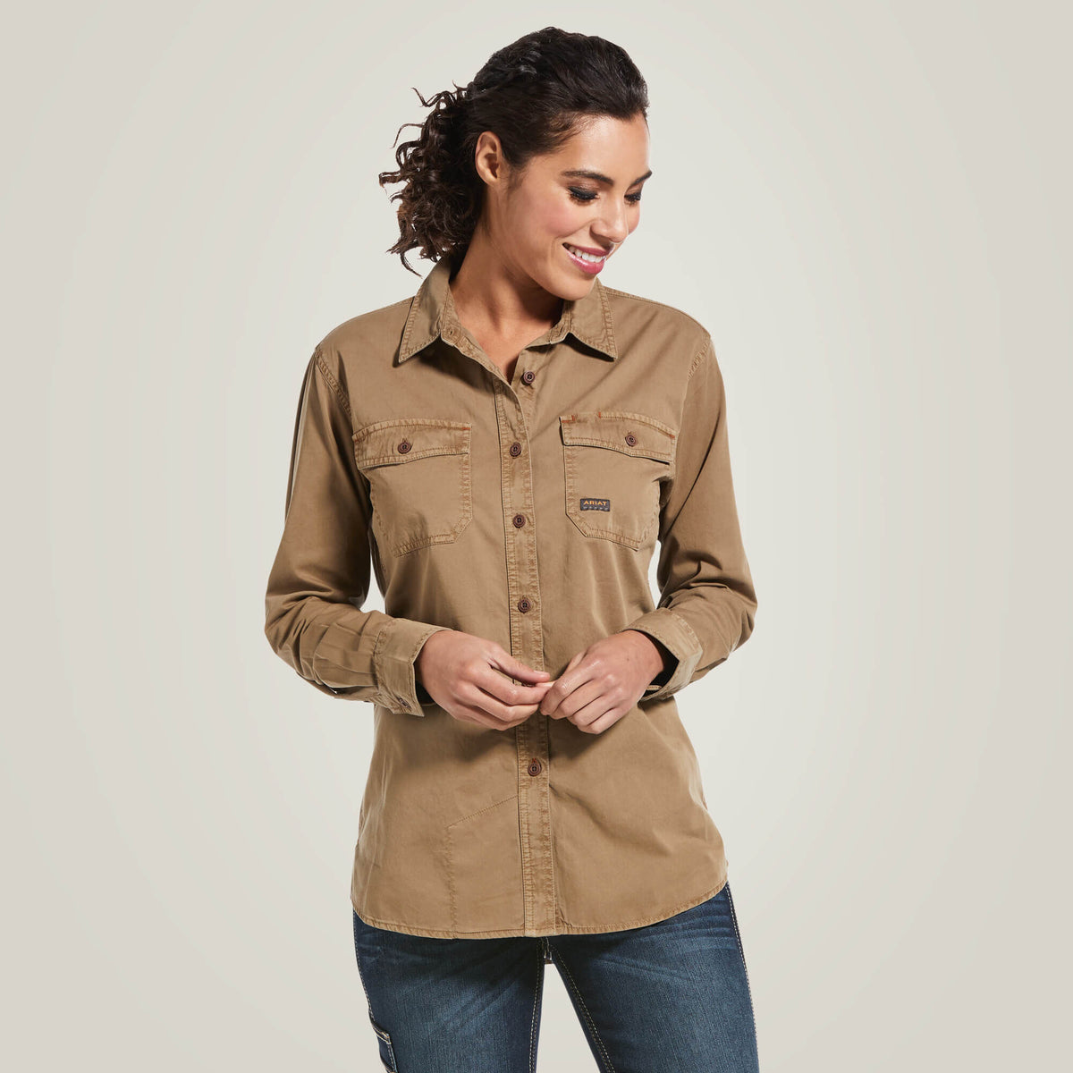 Rebar Washed Twill Work Shirt - US 2672