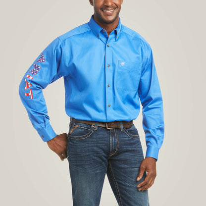Team Logo Twill Classic Fit Shirt - US 3577