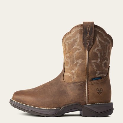 Anthem Shortie II Waterproof Square Toe Western Boot - US 1225