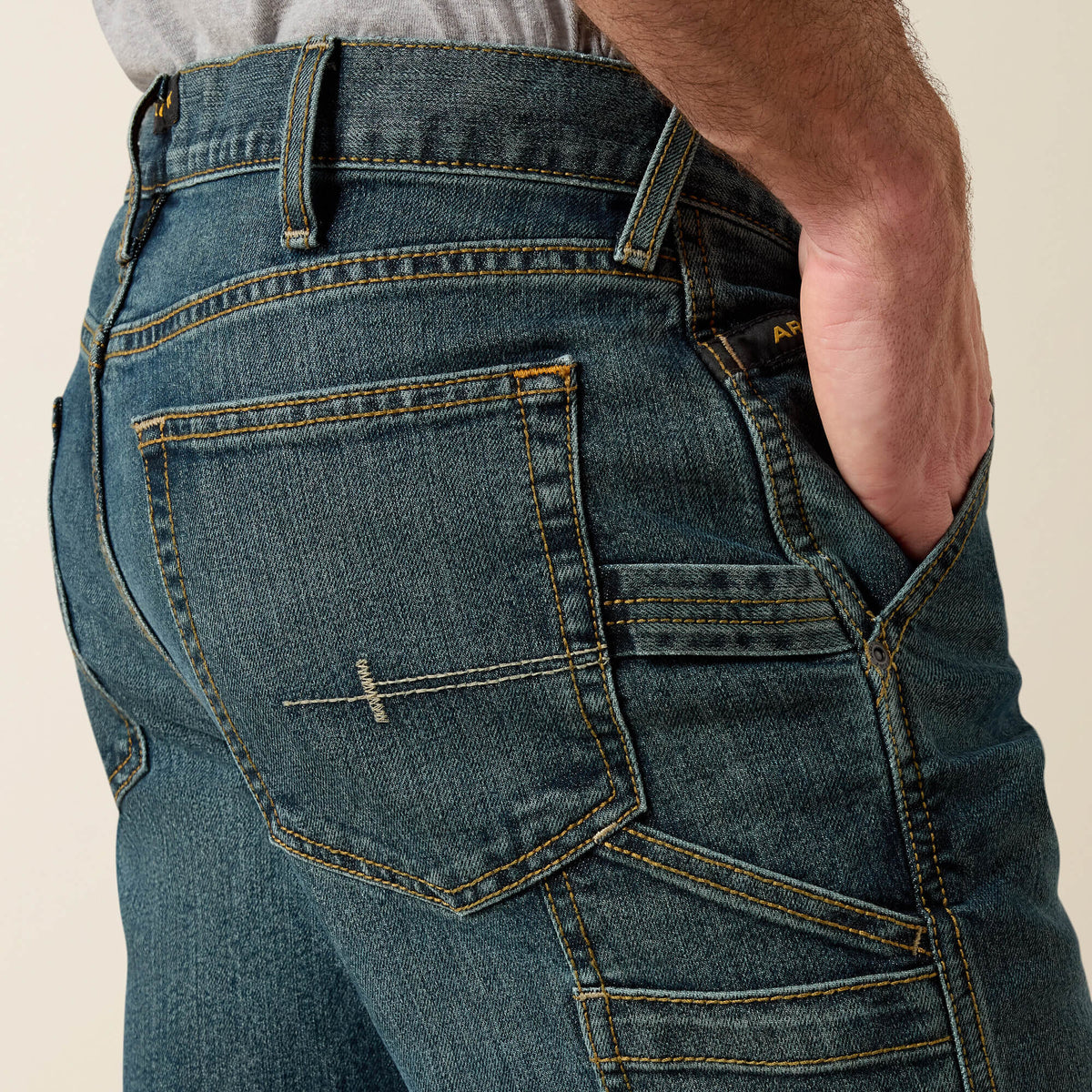 Rebar M7 Slim DuraStretch Workhorse Straight Leg Jean - US 7785