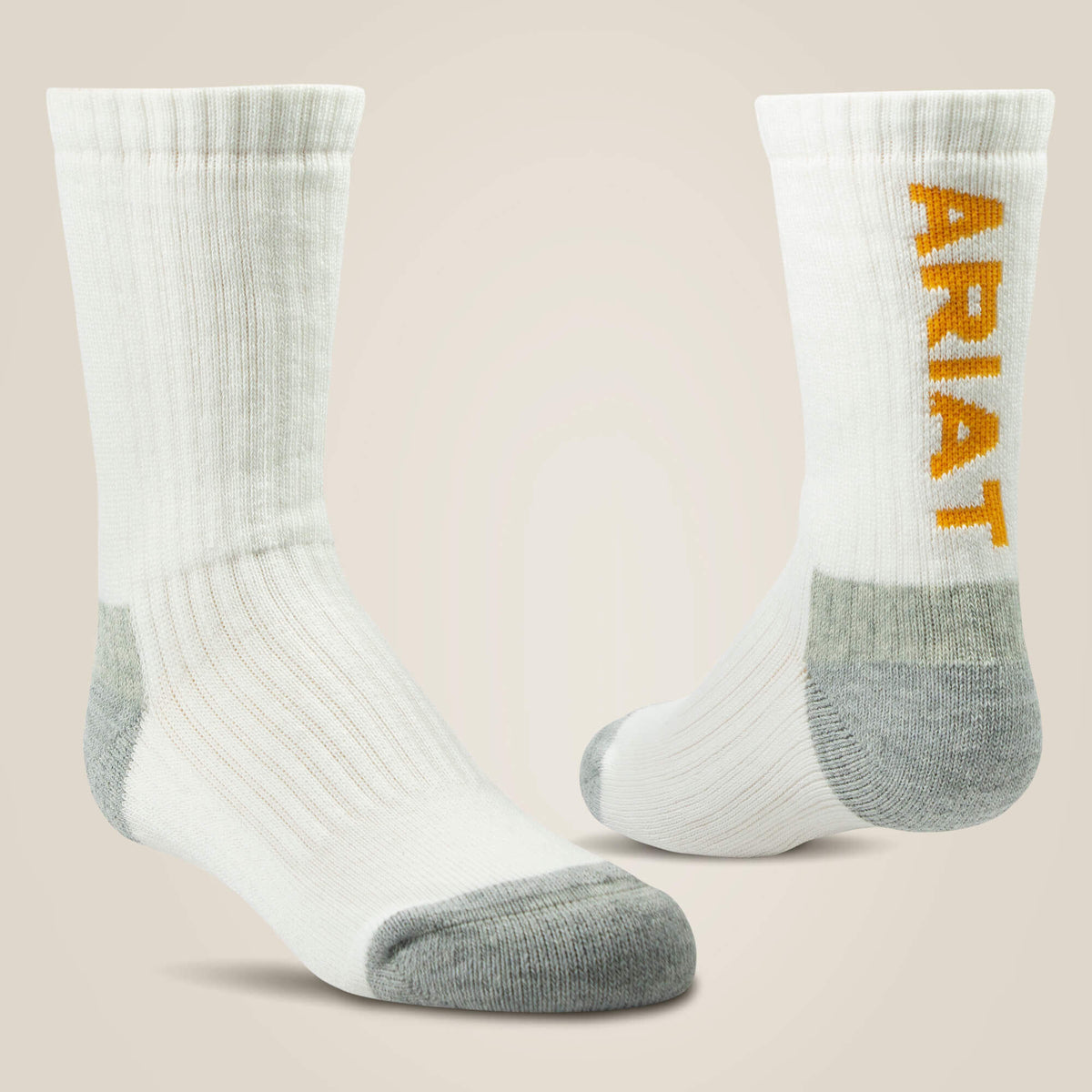 Cotton Crew Sock 2 Pair Pack - US 2505