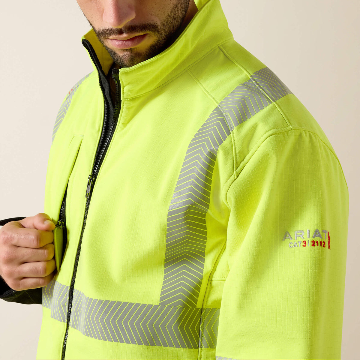 FR Vernon Hi-Vis Softshell Jacket - US 6921