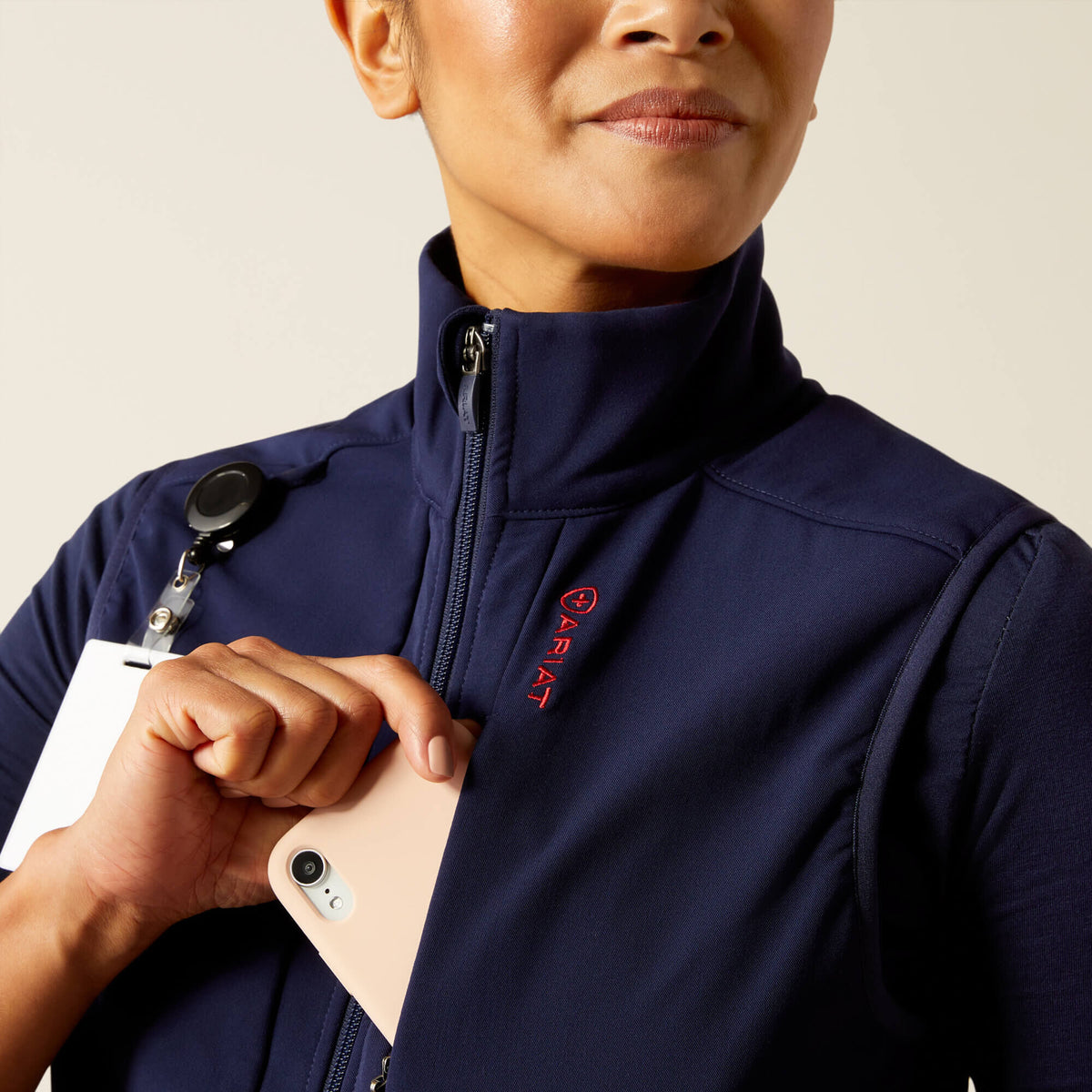 Sina Fleece Scrub Vest - US 2289