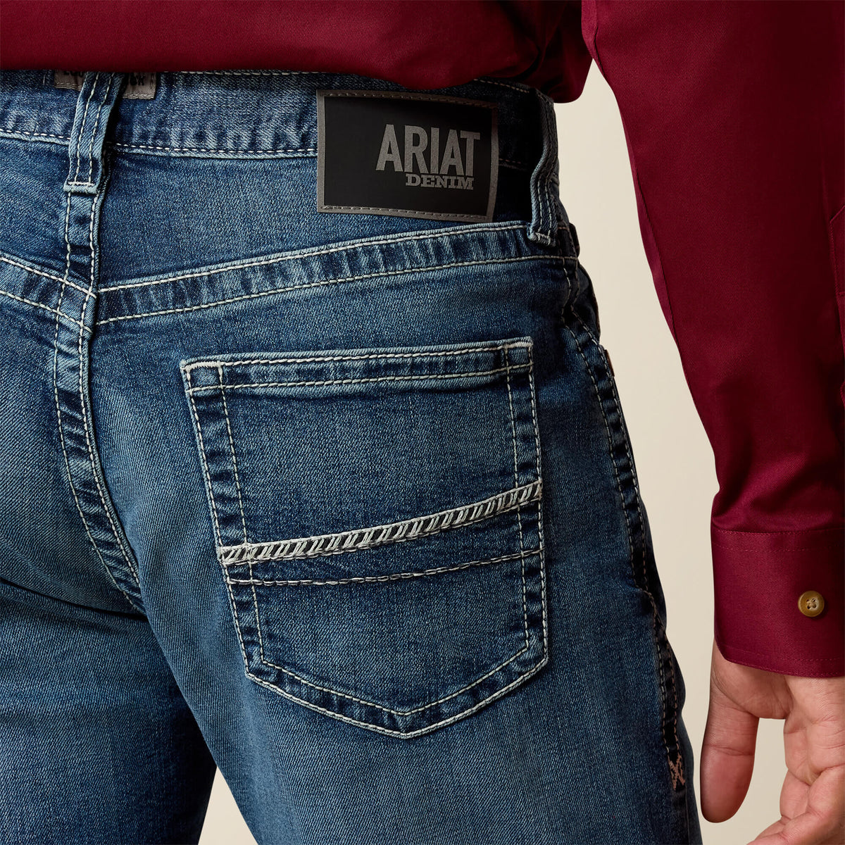 M4 Relaxed Hugo Boot Cut Jean - US 7642