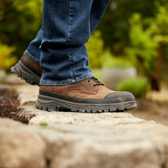 OILY DISTRESSED BROWN