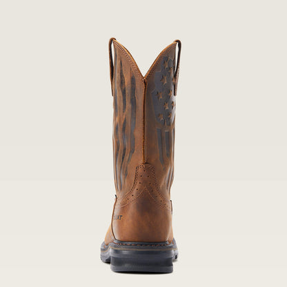 Sierra Shock Shield Patriot Steel Toe Work Boot - US 5789