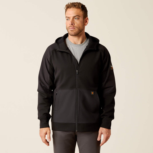 Rebar WorkTek Reinforced Full Zip Hoodie - US 0939