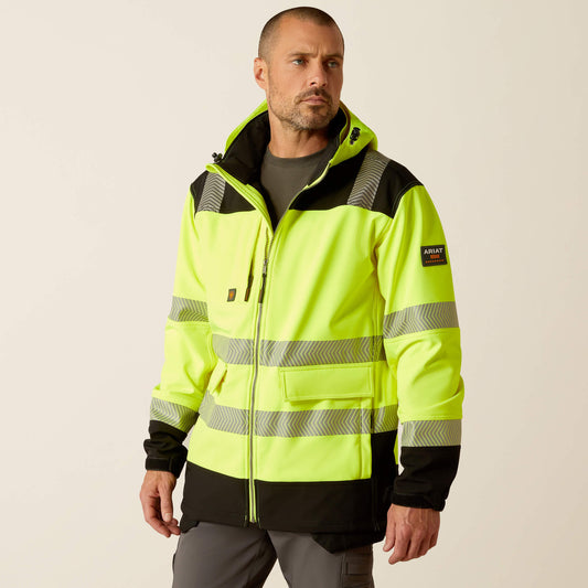 Rebar Hi-Vis Softshell Jacket - US 7373