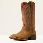 Hybrid Ranchwork Wide Square Toe Western Boot - US 0489