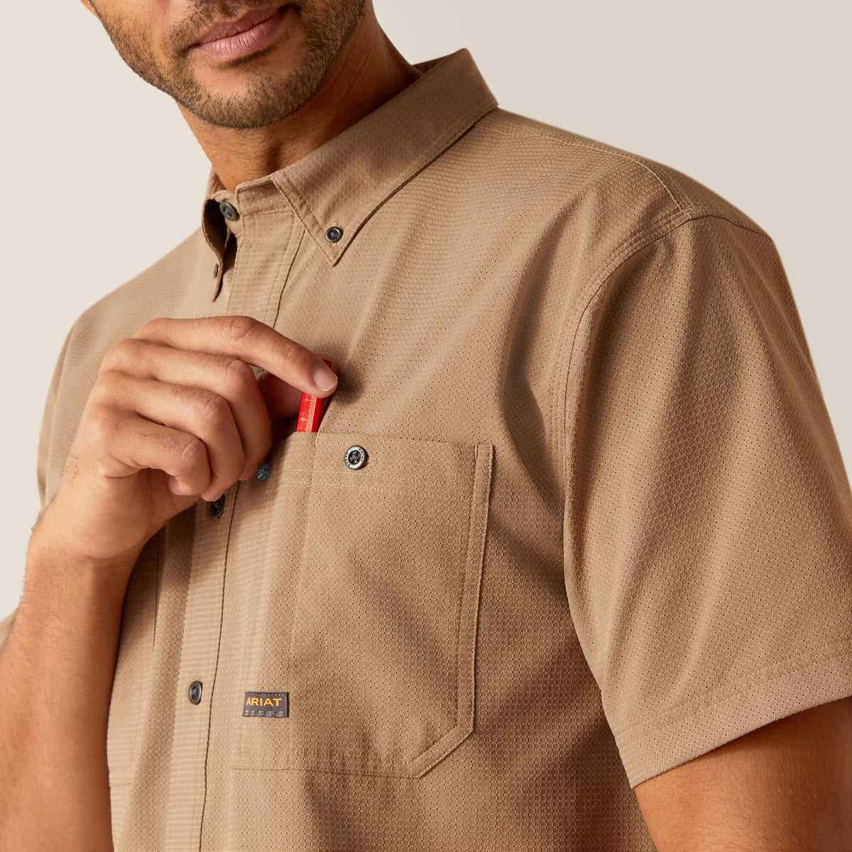 Rebar Made Tough 360 Airflow Work Shirt - US 3979